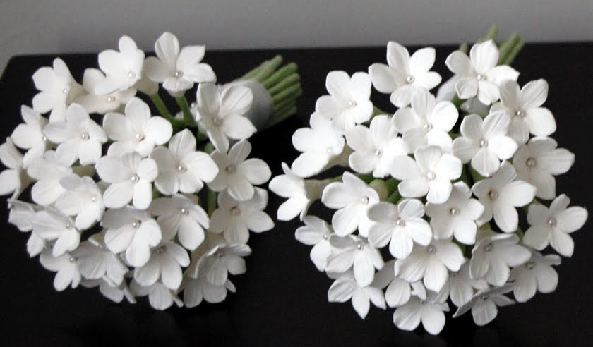 White stephanotis bouquet