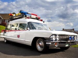 Ground Ambulance Wedding Car