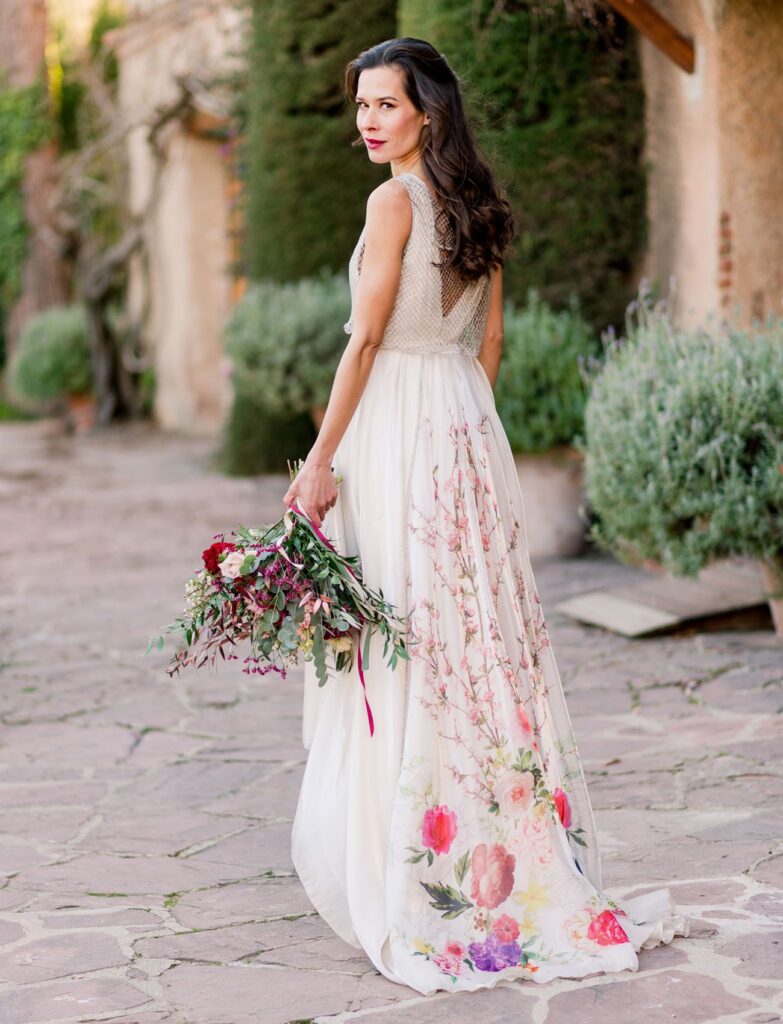  bohemian flower wedding dresses available today