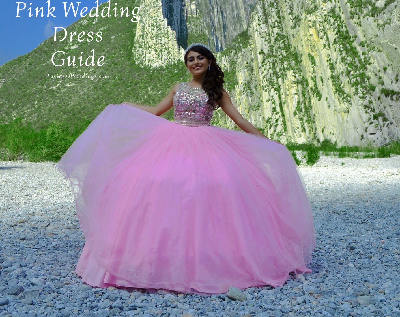 Pink Wedding Dresses Are For The Ultra Feminine Bride!