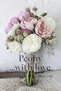 Peony Wedding Flowers and the Problem with Peonies