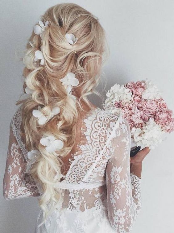 Blonde Wedding Hairstyle