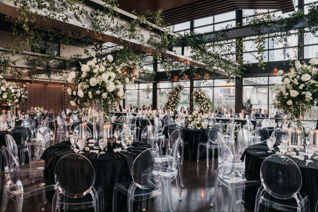 The Bridge Building Event Spaces in Nashville is a premier downtown Nashville wedding venue ready to embrace 2024 wedding trends.