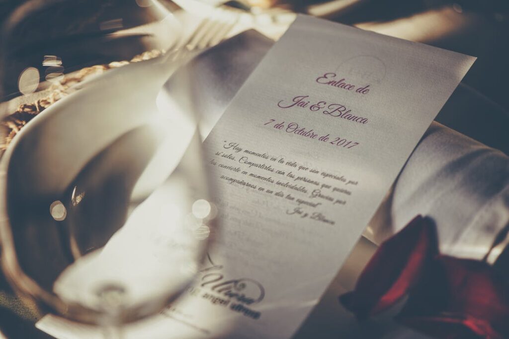 Wedding Invitation Content